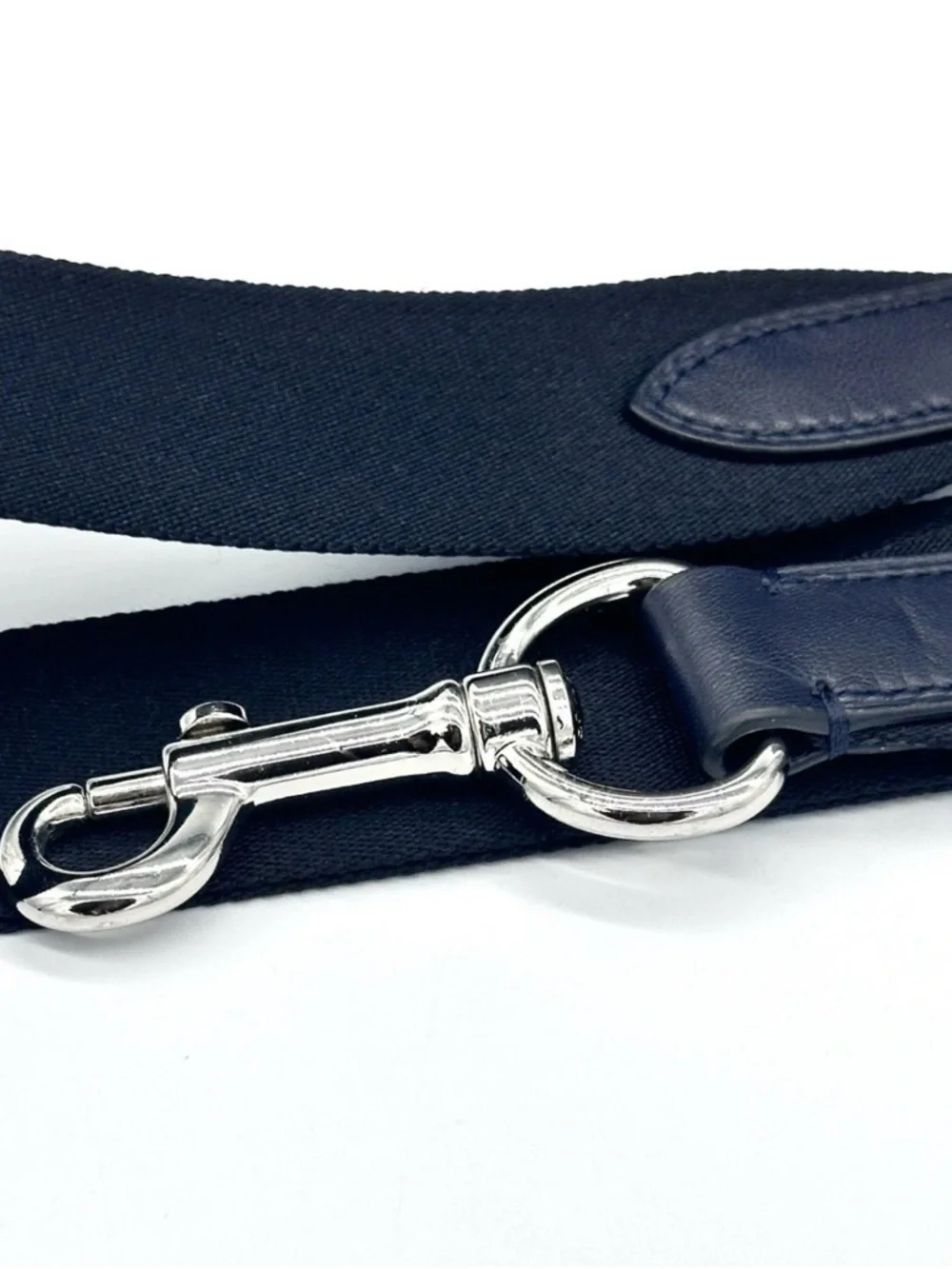 Coach Perry Slim Briefcase Laptop Bag Navy Blue Signature Coated Canvas F59057 - Picture 9 of 16